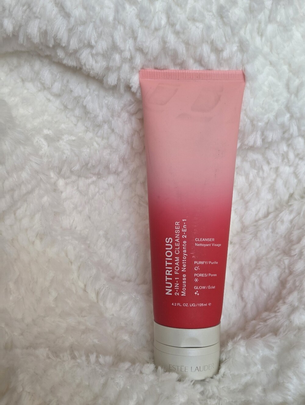 Estée Lauder Nutritious 2-in-1 Foaming Face Wash Cleanser & Mask | Pore Minimize